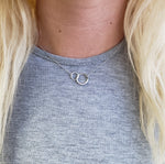 Interlock Circle Necklace