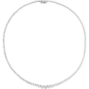 10 Carat Eclipse Of Diamonds Necklace