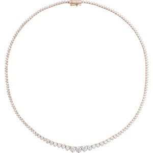 10 Carat Eclipse Of Diamonds Necklace