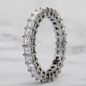 2.5 Carat Princess Eternity Ring