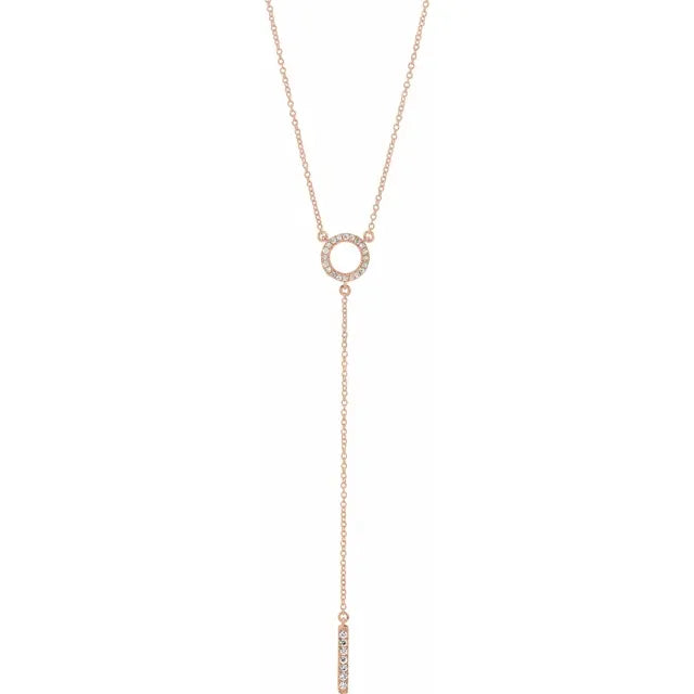 Circle Of Radiance Diamond Necklace