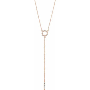 Circle Of Radiance Diamond Necklace