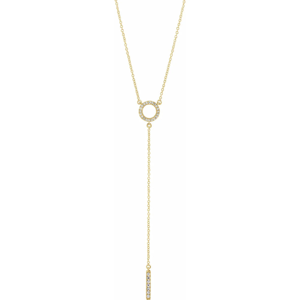 Circle Of Radiance Diamond Necklace