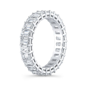 4 Carat Emerald Eternity Band