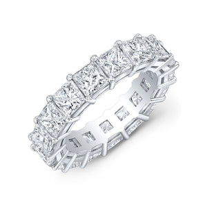 4.5 Carat Princess Eternity Band