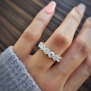 5 Carat Round Eternity Ring