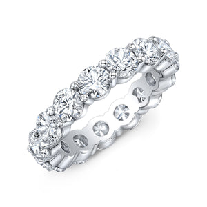 4 Carat Round Eternity Ring