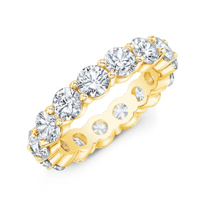 6 Carat Round Eternity Ring