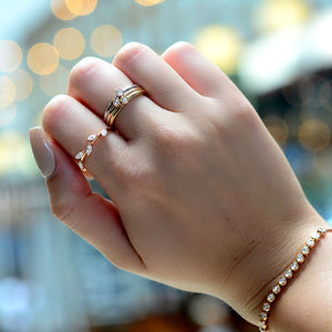 Off-the-Vine Marquise Diamond Ring