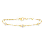 Diamond Bezel Bracelet