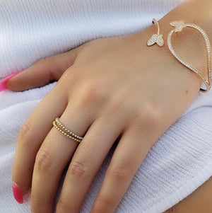 stack able ball ring 