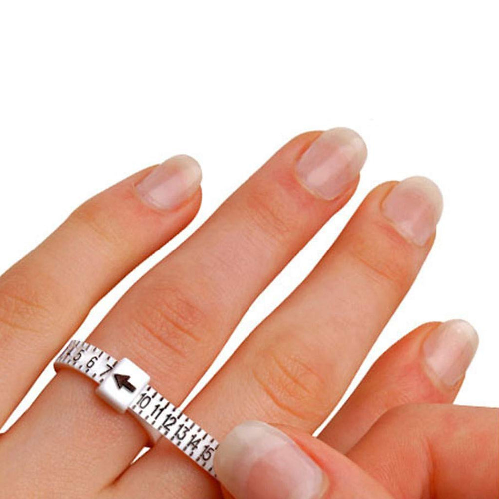  Finger Sizer Gauge Measure Ring Sizer Tool