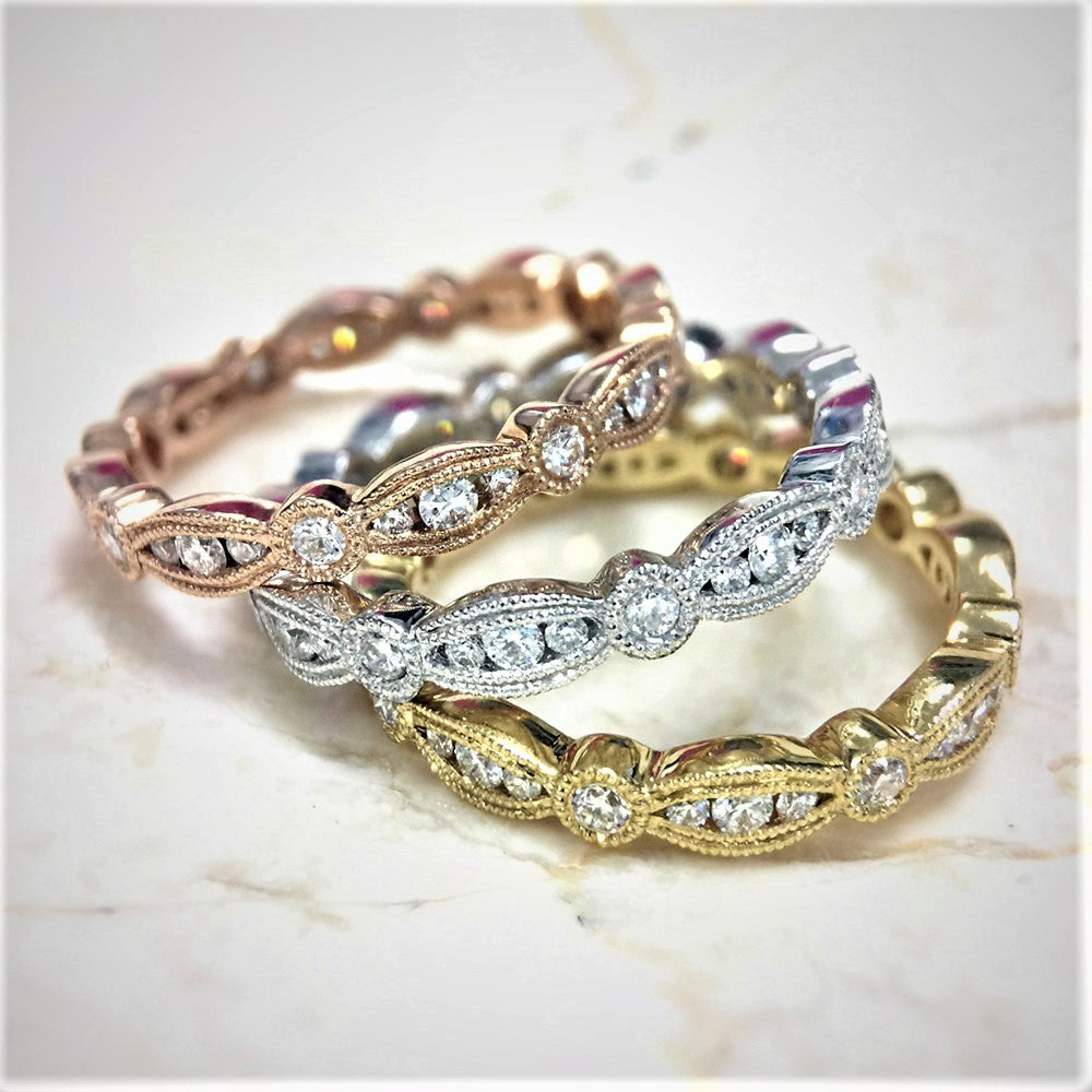 Carousel Diamond Eternity Ring