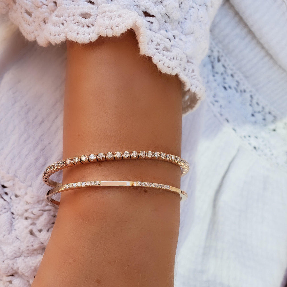 cutie cuff diamond bangle 