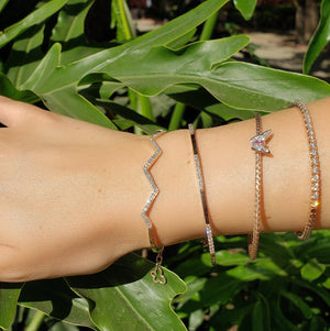 cutie cuff diamond bangle and other bangles 