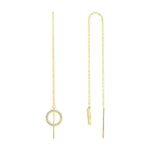 Journey Chain Diamond Earrings