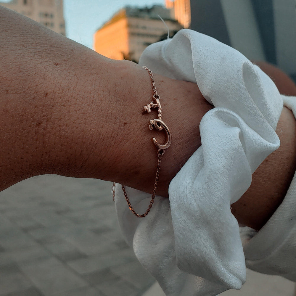 persian word custom bracelet