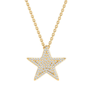 Star Diamond Necklace