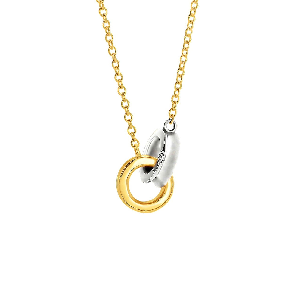 Yellow gold (white gold) Venice Necklace