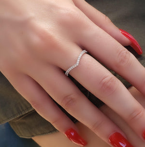 Half-of-my-Heart Diamond Ring