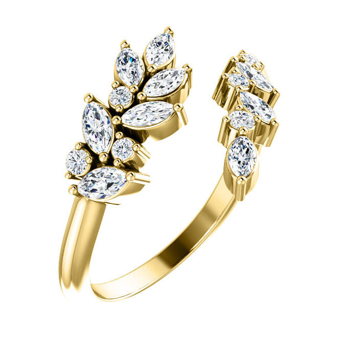 Queens Wreath Diamond Ring