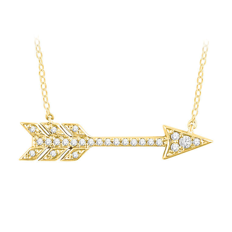 Arrow Diamond Necklace