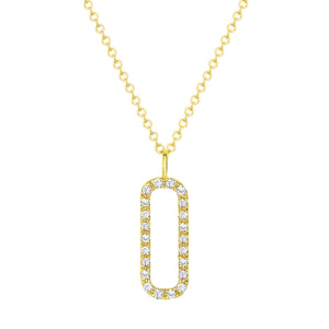 yellow gold diamond heart necklace